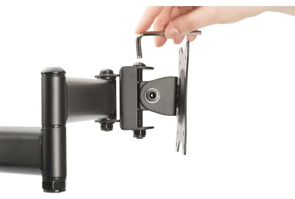 Support Triple Écran Articulé Max 8kg par Bras pour Moniteurs 27 Pouces - 6