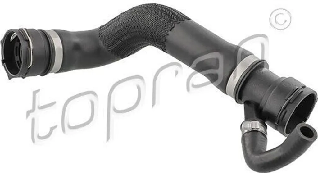 Tuyau radiateur renforcé pour BMW X5 et 1er - Référence TOPRAN 502 401
