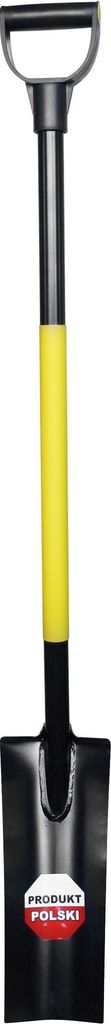 Drainagespaten Metallschaft, Kunststoffgriff - G-200-0455 Produktbild 