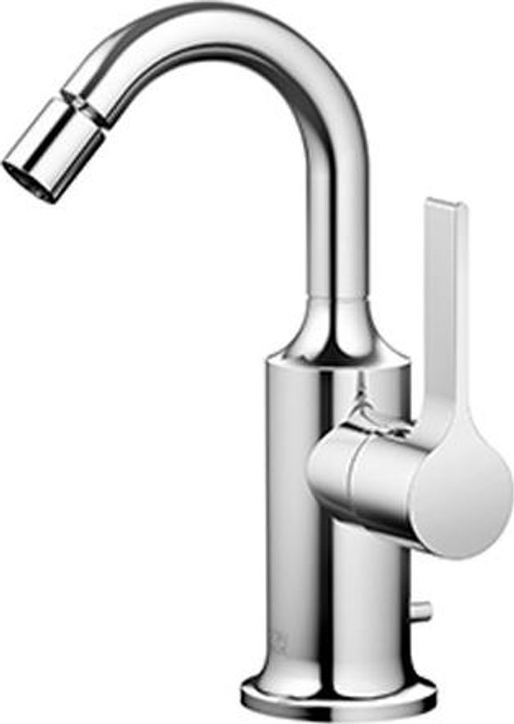 Dornbracht VAIA Bidet-Einhandbatterie mit Ablaufgarnitur, Ausladung 104mm, 33600809-08