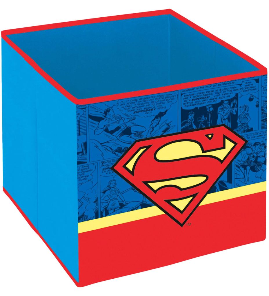 Aufbewahrungsbox Superman - Faltbare Spielzeugbox für Produktbild 