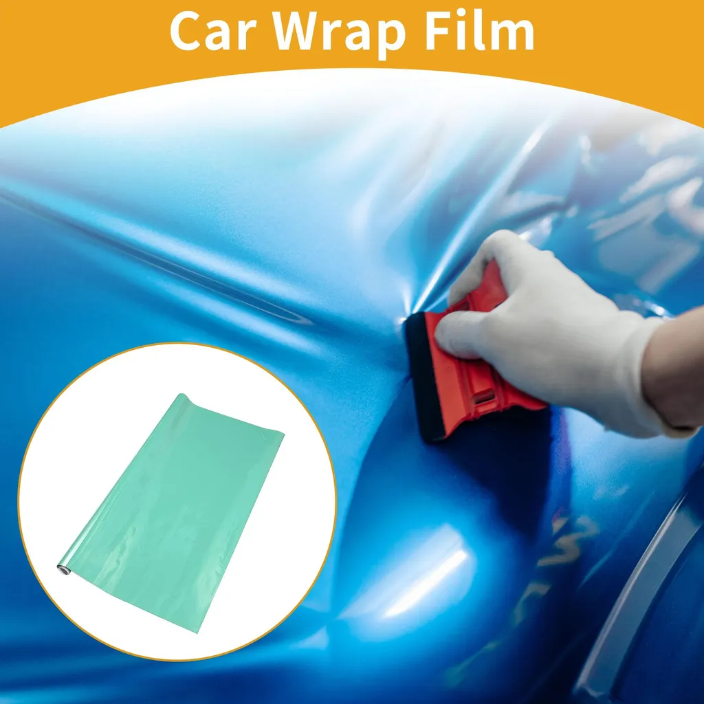 Film Changement de Couleur Turquoise Voiture - Vinyle Déco 90x152 cm