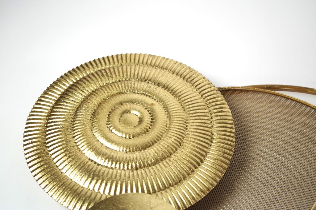 Kobolo Wandbild Wanddeko Metallbild 3D - GOLDEN - aus Produktbild 6