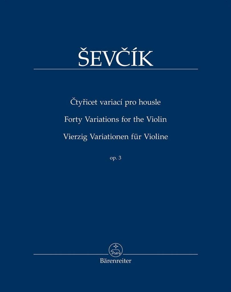 Otakar Ševčík Čtyřicet variací pro housle op. 3 Noten Produktbild 