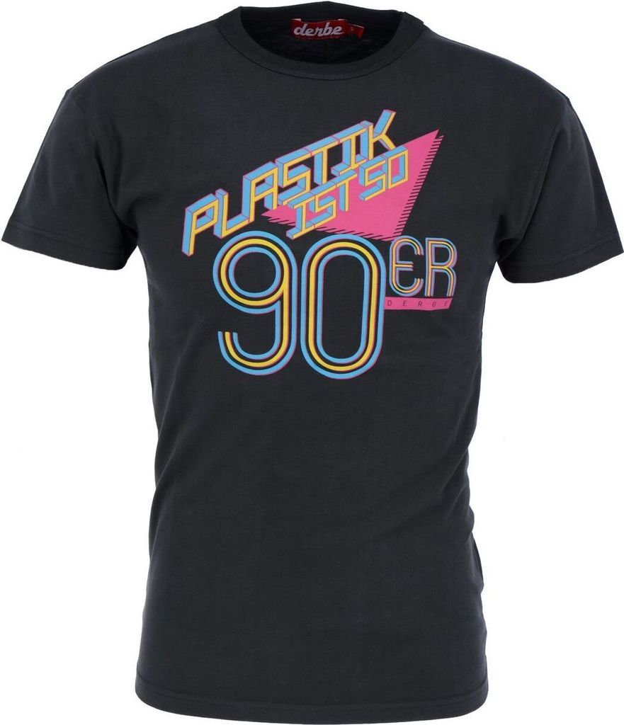 DERBE HAMBURG Plastik ist so 90er Boys Herren T-Shirt