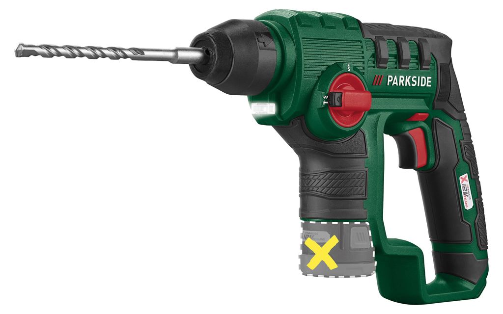 PARKSIDE® 12 V Akku-Bohrhammer »PBHA 12 A1« ohne Akku – Produktbild 