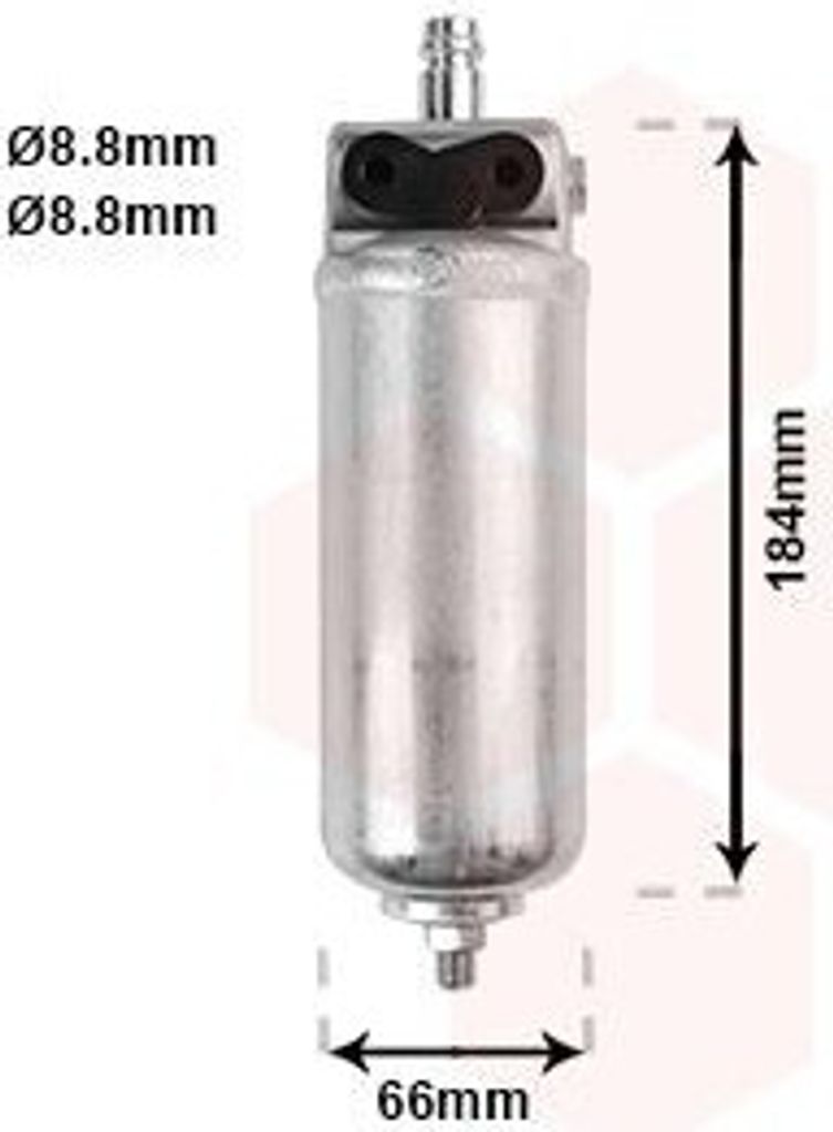 VAN WEZEL 4300D019 - OE 7700423936 Klimatrockner für Megane I, Megane Scenic
