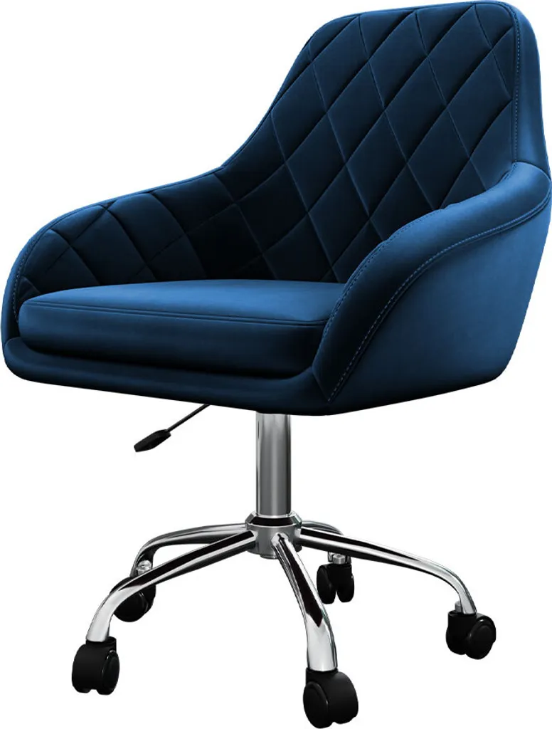 Sedia Ufficio Moderna UNNA 1 Blu | Design Essenziale e Funzionale - 6