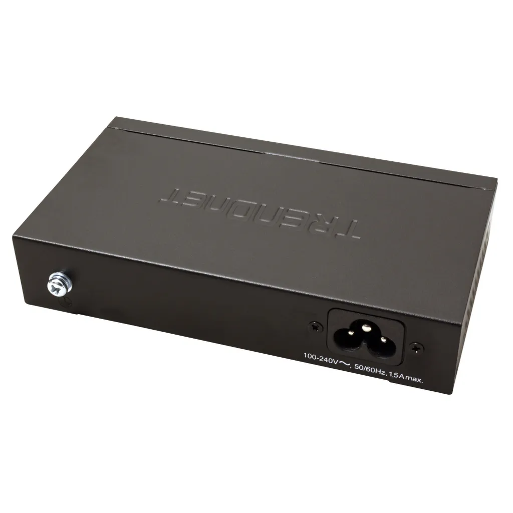 Switch PoE+ TRENDnet TE-FP051 5 Porte - Estensione 250m per IP Camera - 9