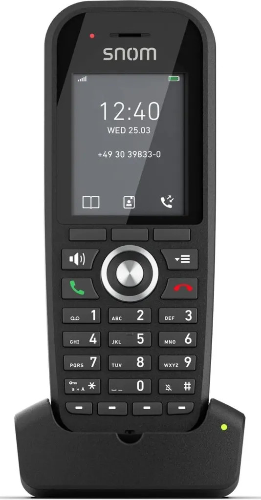 Snom M30 IP DECT Handset EU avec Touches Programmables et Haute Autonomie