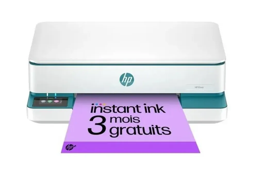 Imprimante Jet d'encre Multifonction HP ENVY 6122e Wi-Fi Photo 4800ppp