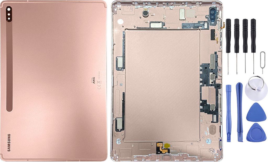 Samsung Akku Deckel Batterie Cover Galaxy Tab S7 Plus 5G T976 GH96-13787C Bronze