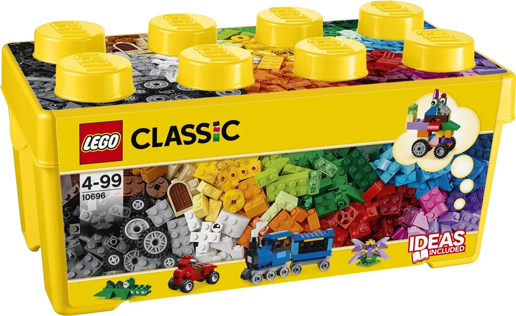 Jeu de construction LEGO Classic boîte de briques créatives 484 pièces