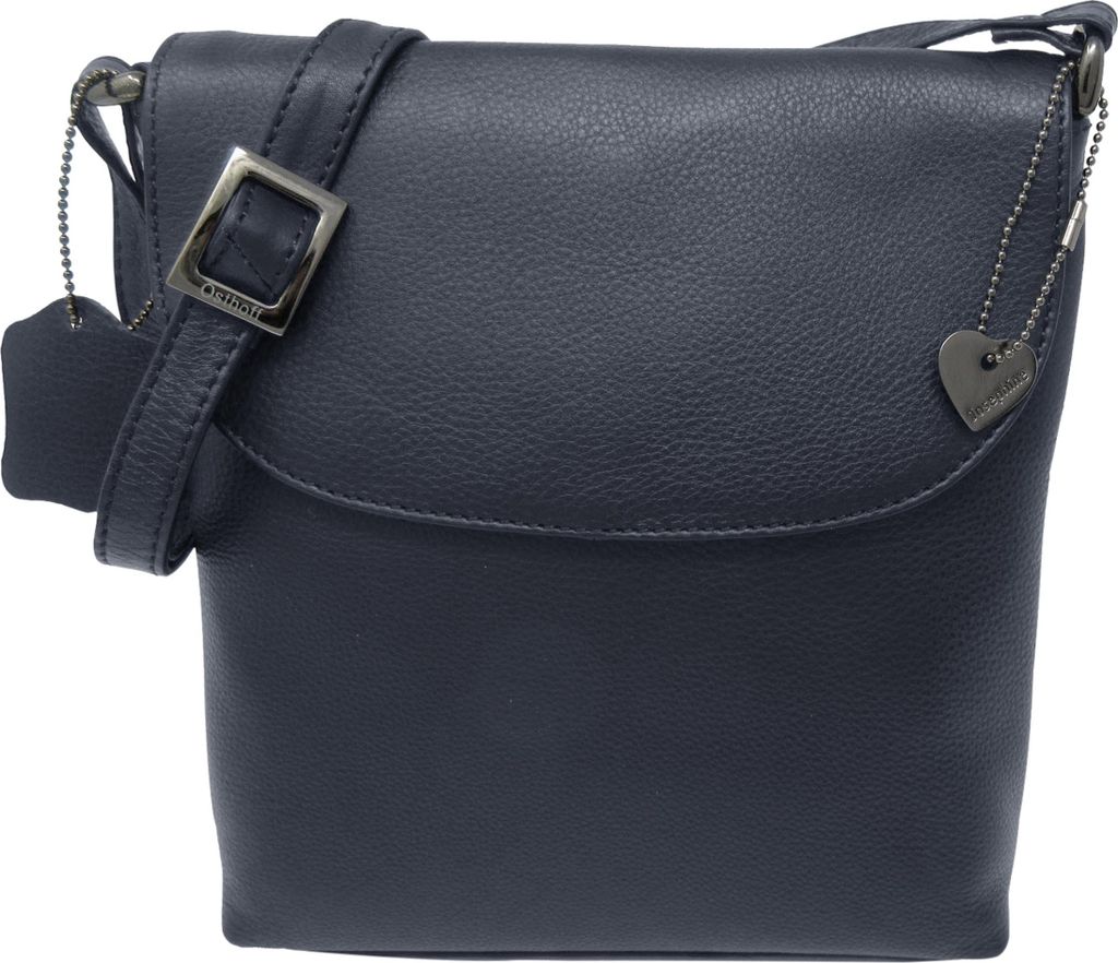 Josephine Osthoff Damen Handtasche klein leicht echt Leder crossbody Umhängetasche (109)