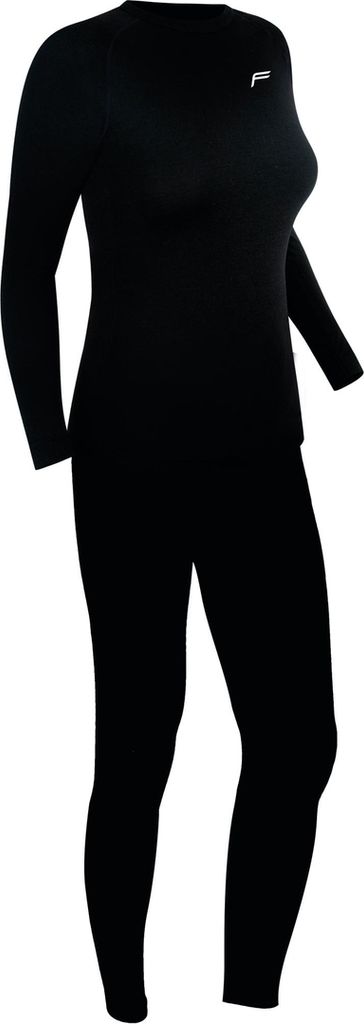 F-Lite Superlight Damen Funktionswäsche Set, schwarz, M