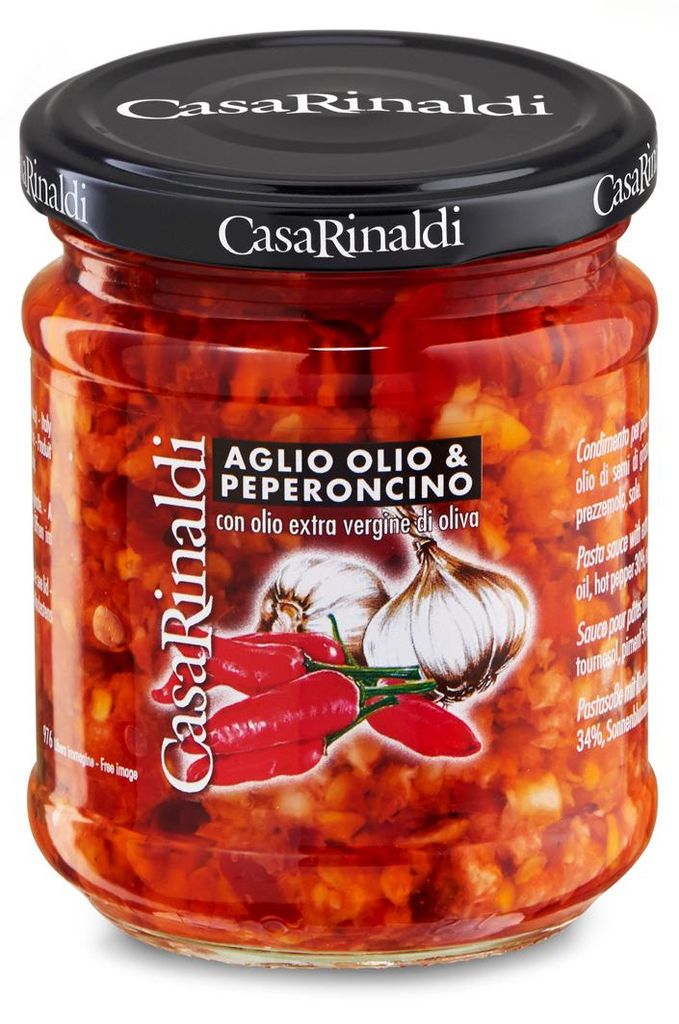 Casa Rinaldi Huile d'ail et piment / Knoblauch u. Chili in Image du produit 