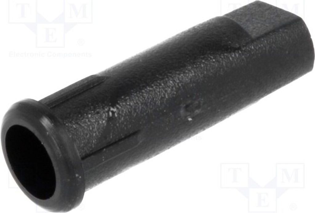 10x für LED UL94V-2 einteilig L: 13,2mm FIX-LED3-3 Fassungen schwarz 3mm