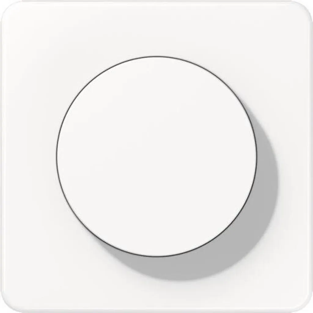 Cache pour Variateur Jung CD 1740 WW Blanc pour Installation Murale
