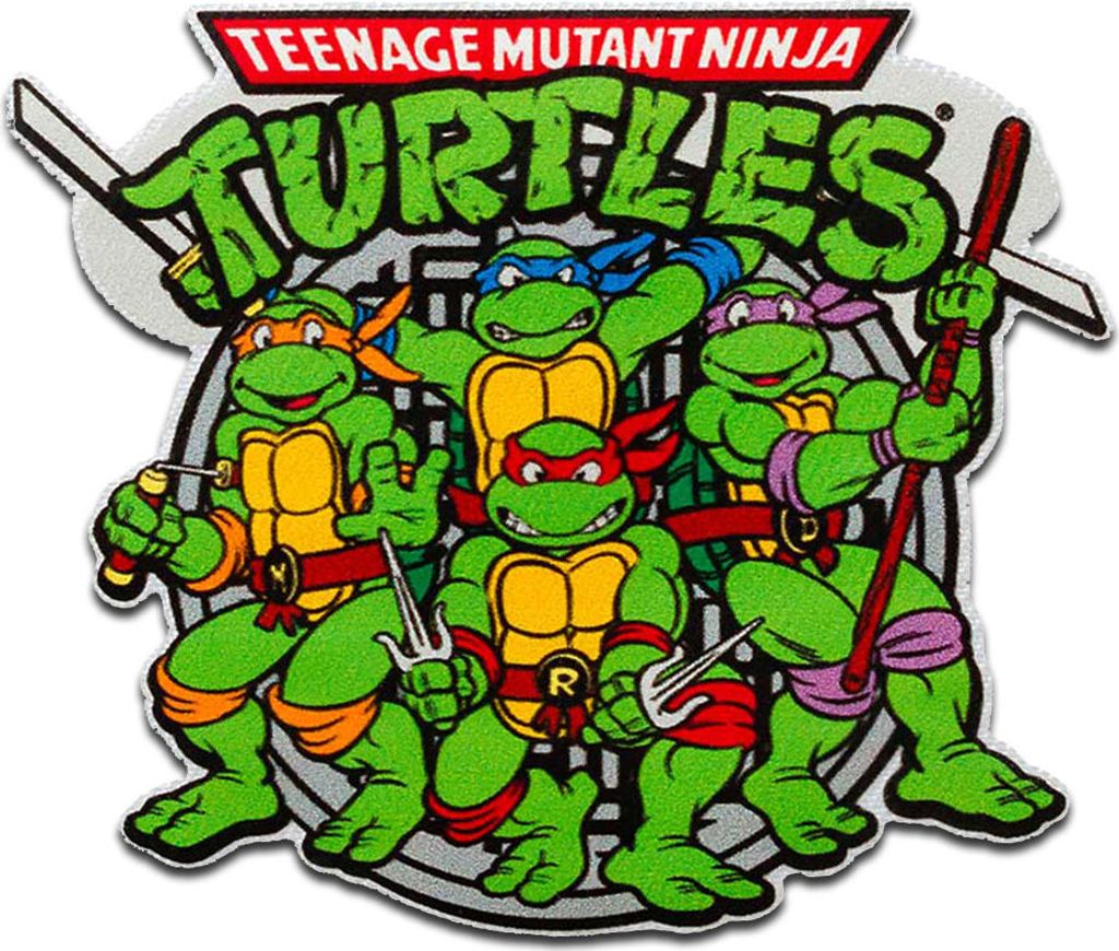 Mono-Quick Teenage Mutant Ninja Turtles Gruppe - Aufnäher, Produktbild 