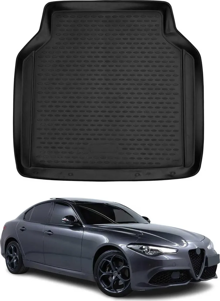 Vasca Baule Su Misura Alfa Romeo Giulia | Protezione Gomma TPE