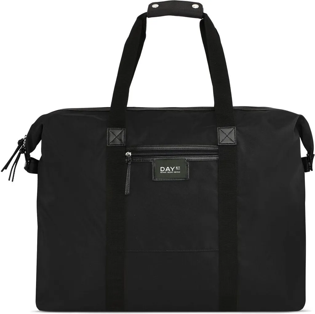 Borsa Weekend DAY ET Gweneth Re-S Black - Design Eco-Friendly