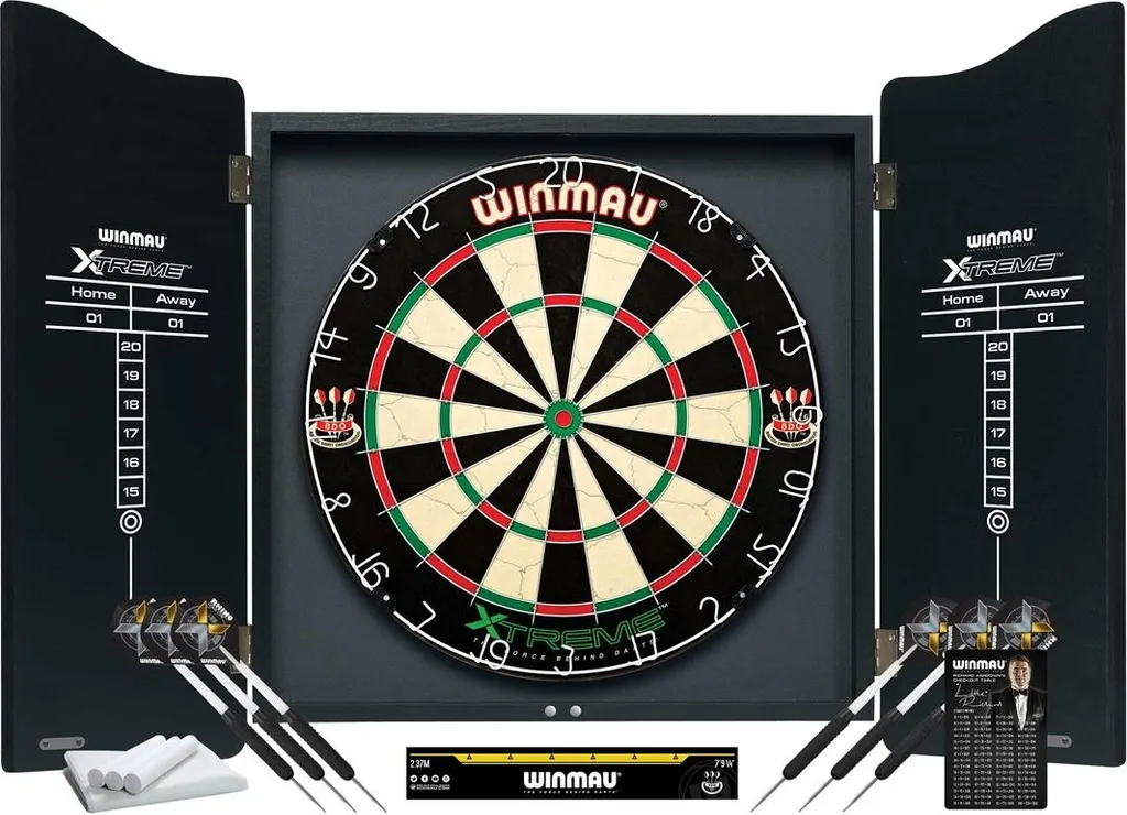 Cible de Fléchettes Winmau Xtreme Idéale pour Salon et Salle de Jeux