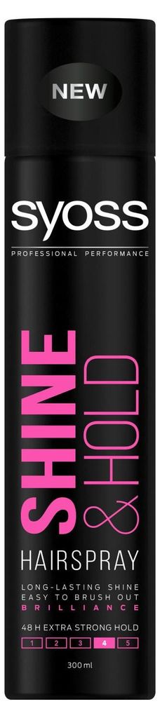 Syoss Lakier do włosów Shine & Hold 4 300 ml Zdjęcie produktu 