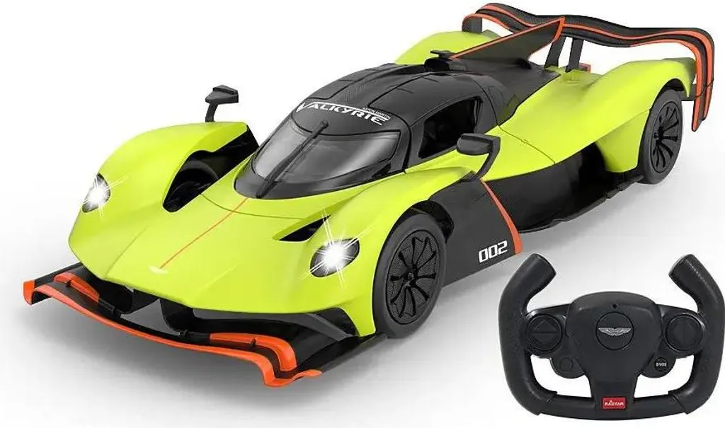 Voiture RC Aston Martin Valkyrie AMR Pro Jamara 1/14 verte 2,4GHz