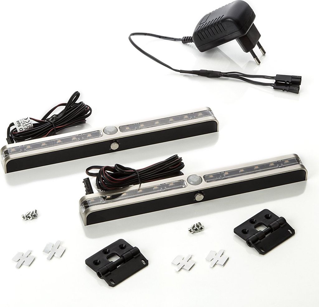 2x LED Orientierungslicht VIA mit Driver PIR Sensor Schrankleuchten Nachtlicht Möbelleuchten von SOTECH