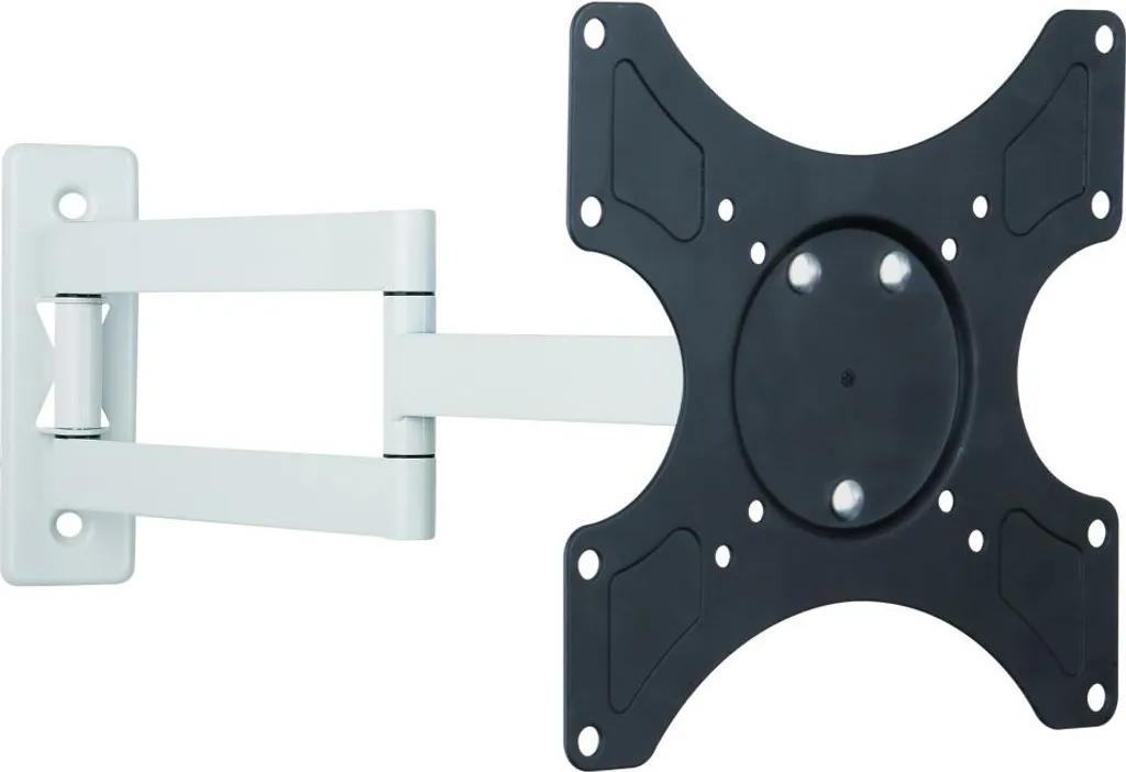 Techly Support Mural TV Orientable 19 à 37 Pouces avec 3 Articulations