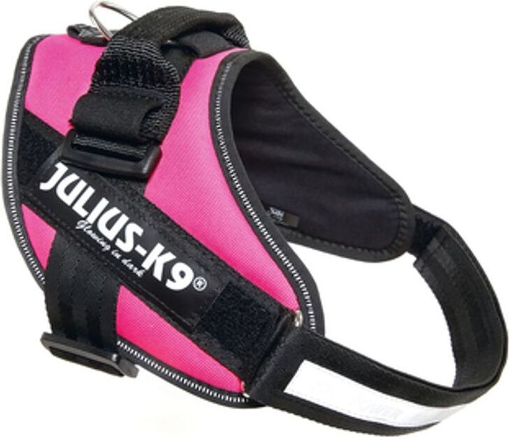 Julius K9 - Hundegeschirr - rosa - Größe 0 - 58-76 cm