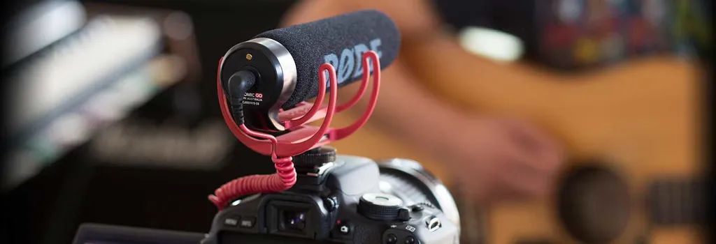Microphone pour appareil photo RODE VideoMic GO pour vlogging net