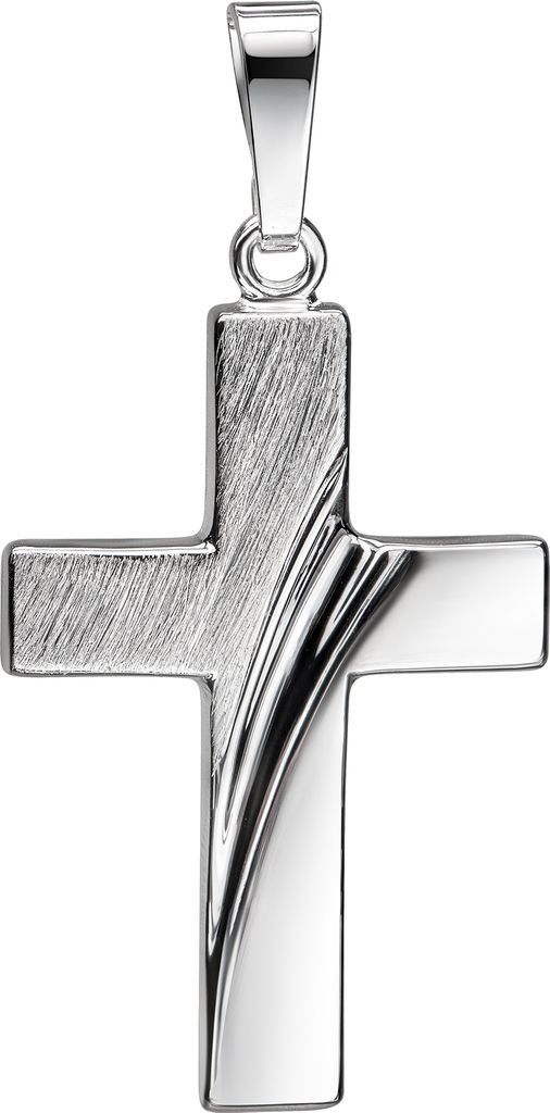 Anhänger-Kreuz Silberkreuz für Damen, Herren und Kinder als Design Kettenanhänger 925 Sterlingsilber