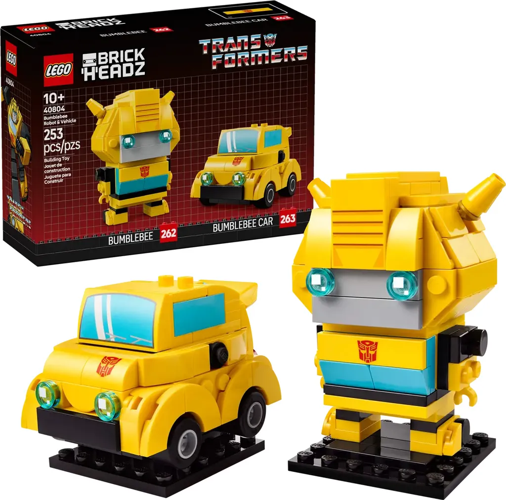 Pack BrickHeadz Bumblebee 2-en-1 - Le Robot Transformable sans Limite - 5