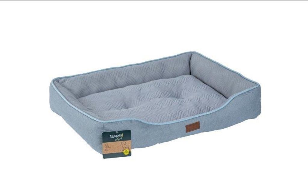 Quapas! Zelf koelend Bed Grijs S - 61x50x13CM Productafbeelding 