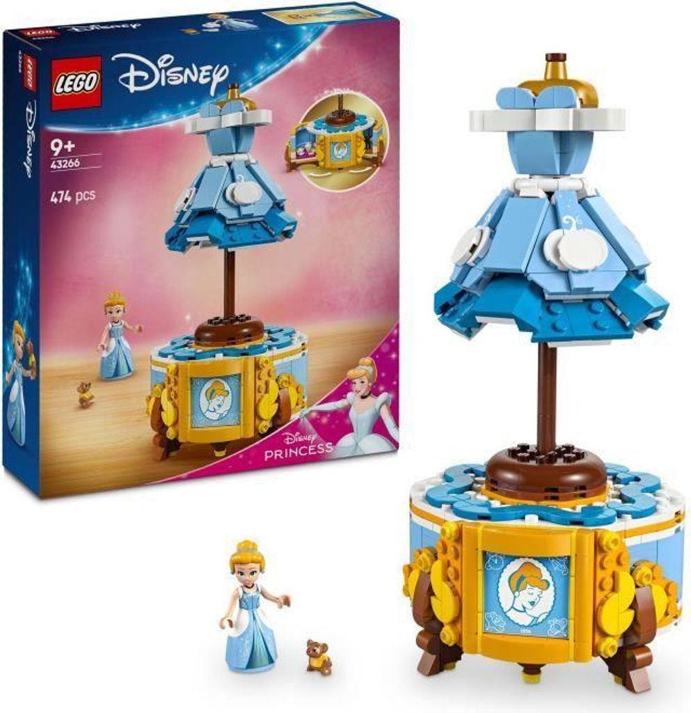 LEGO Disney Princess Cinderella's Kleid, Bauset, Mini-Puppe, 9+ Jahre