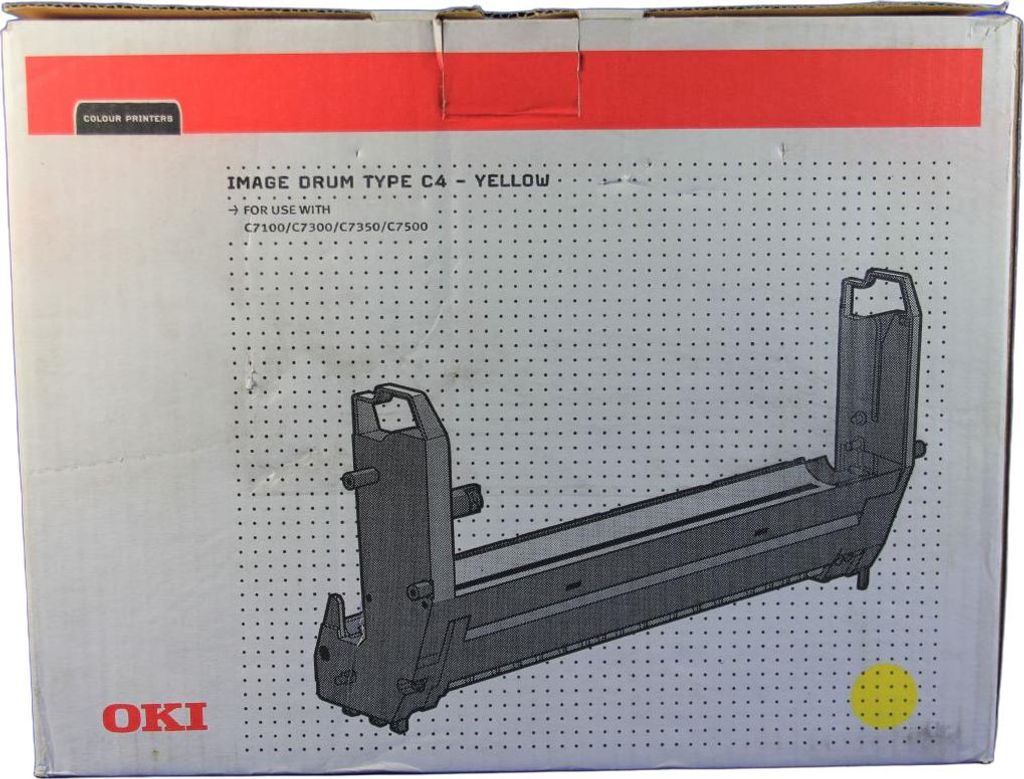 OKI Trommel C7100, 7300, 7350, 7500 Gelb, 41962805