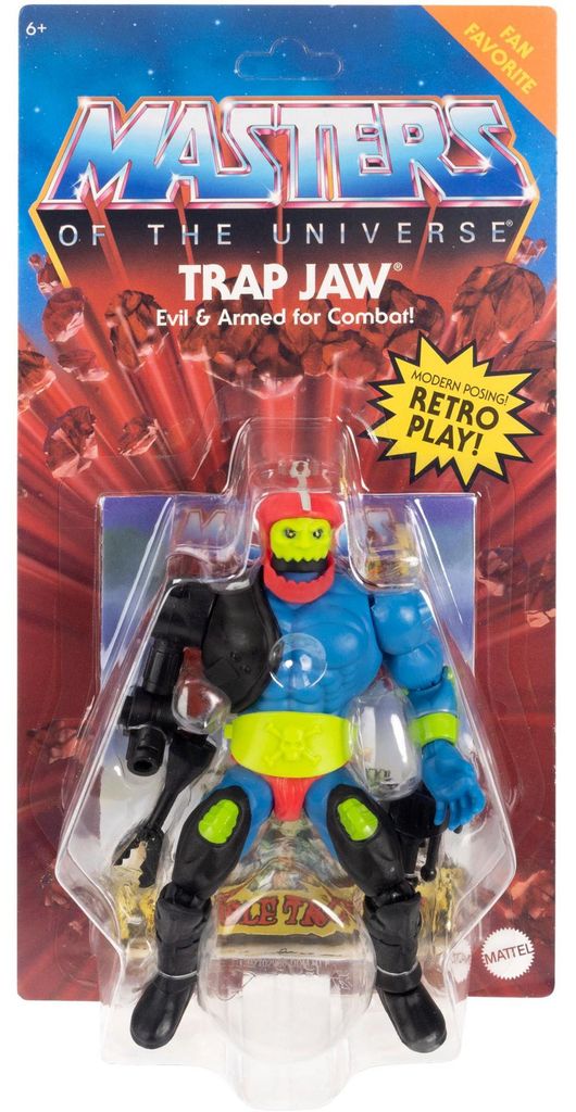 Mattel Masters of the Universe Origins Trap Jaw, Produktbild 