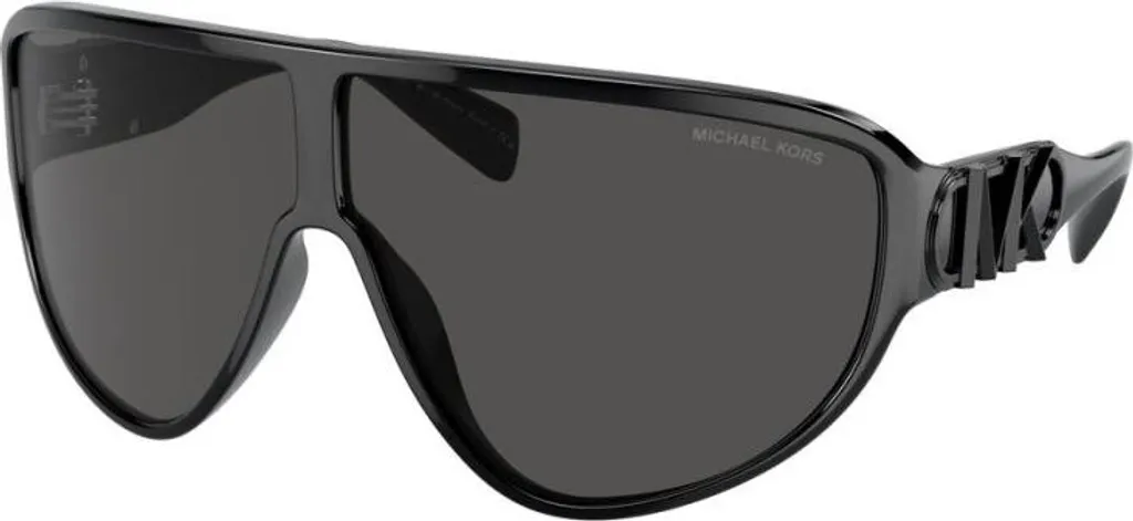 Michael Kors MK2194-300587 Lunettes de Soleil Femme Noir et Gris Chic