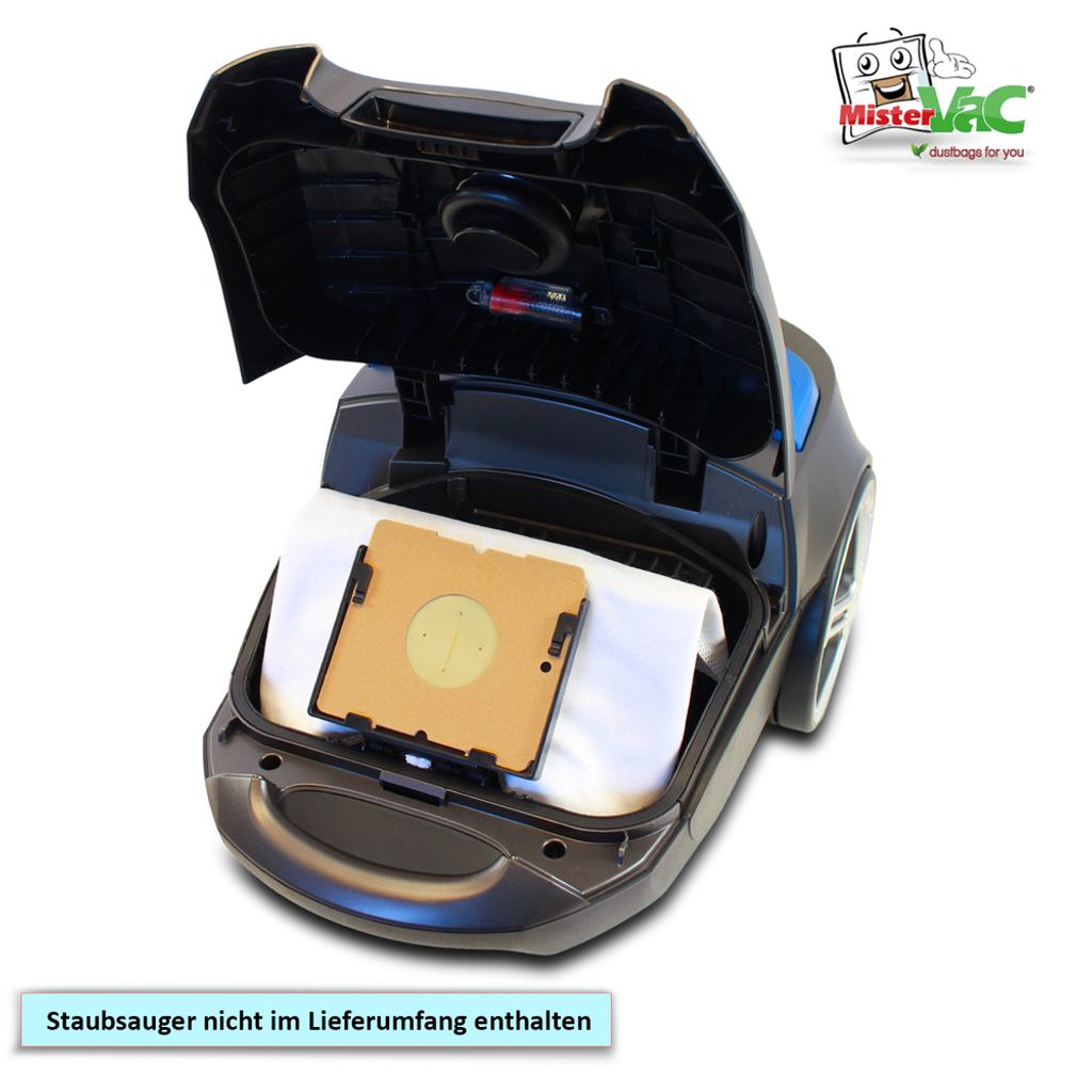 MisterVac Staubsaugerbeutel 10 Stück | Kompatibel Mit Hitachi CV-400PRO, CV-400PPRO