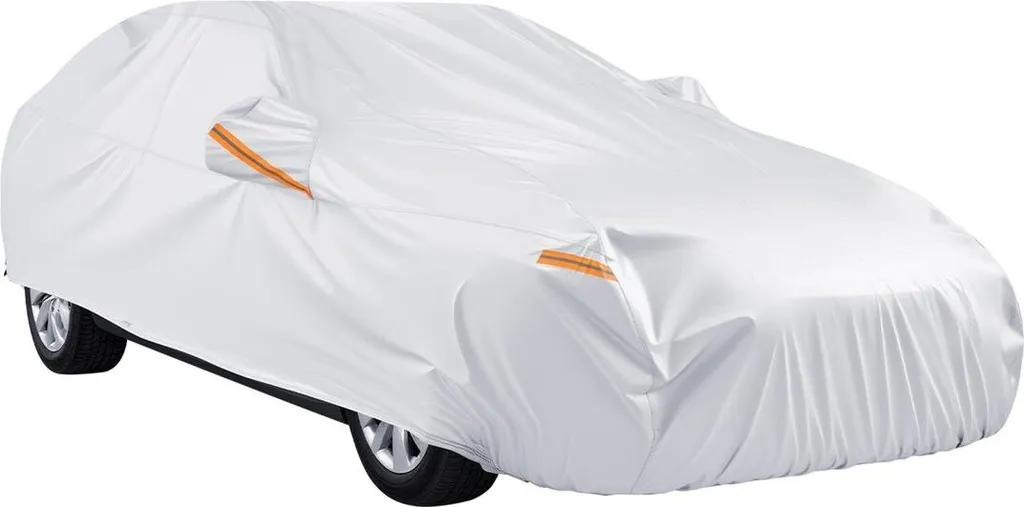 Housse de voiture imperméable pour berlines européennes XL, argentée