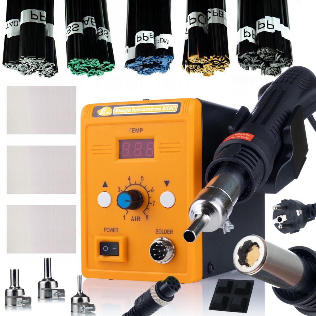 Rosfix Machine à Souder le Plastique Set 858D – 700 W, Image du produit 