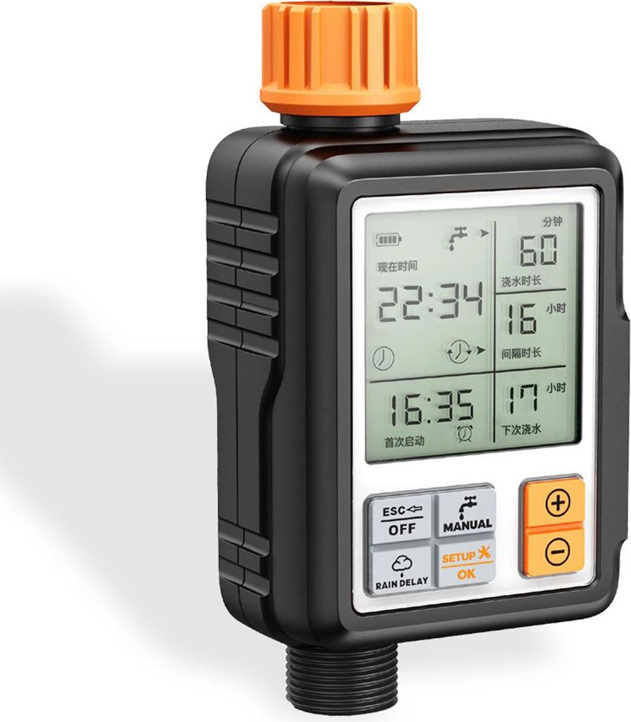 Automatisches Bewässerungssystem mit Zeitschaltuhr, programmierbarer Gartensprenger