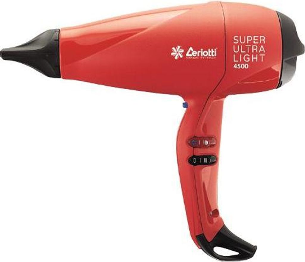 Ceriotti SUPER ULTRA LIGHT 4500 Haartrockner - Rot 2500 W, 460g