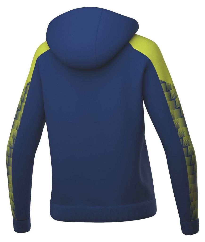 Erima Evo Star Trainingsjacke mit Kapuze New Navy/Limette