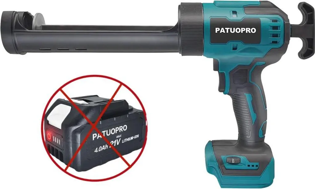 Dichtgun sans fil à vitesse réglable pour cartouche standard 310ml