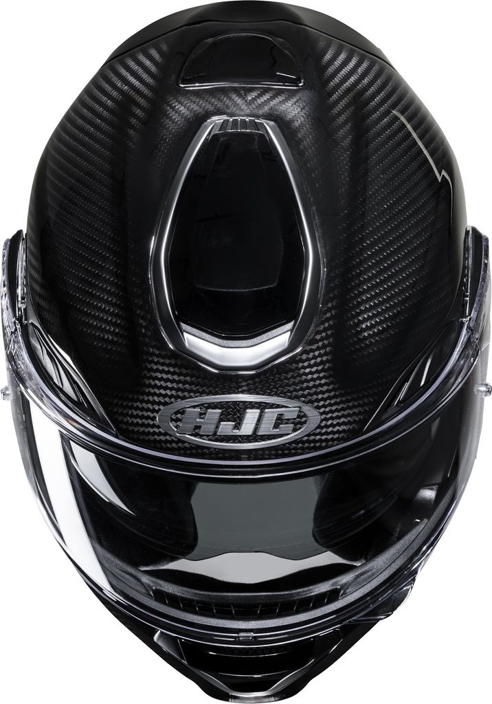 HJC RPHA 91 Carbon Solid Schwarz Klapphelm XL
