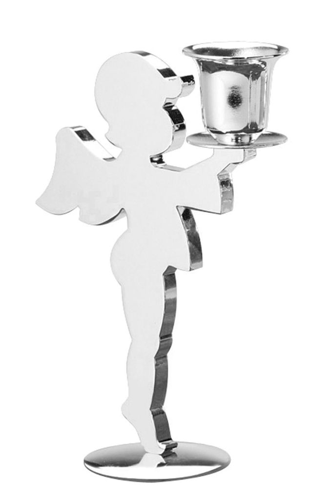 Fink Mini  - Metall, vernickelt silberfarben Produktbild 2