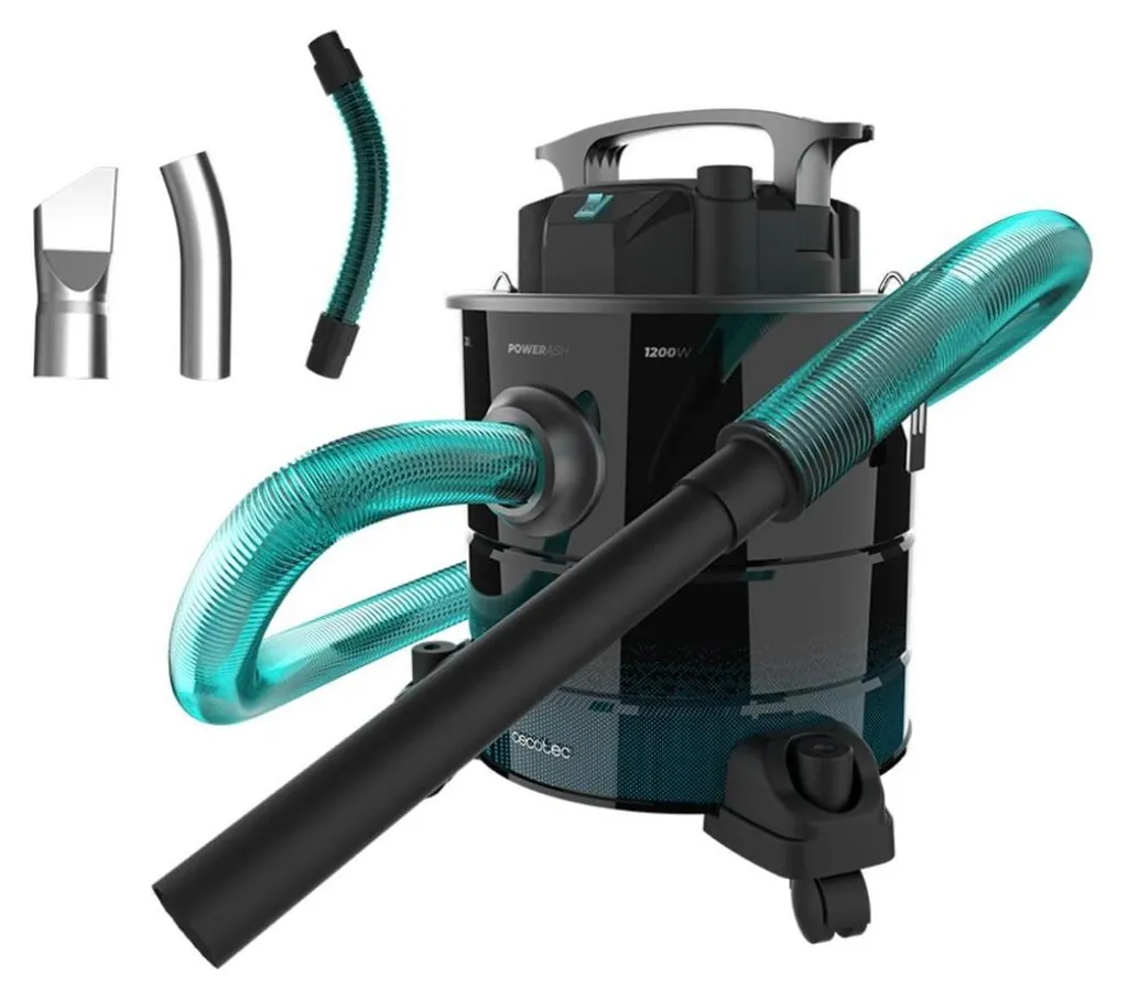 Aspirateur pour cendres froides Cecotec 1200W idéal barbecue et insert