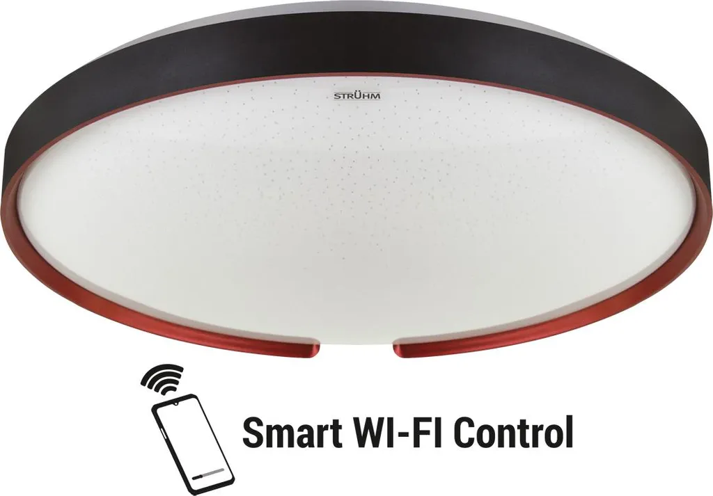Éclairage Plafonnier LED Connecté pour Salon et Chambre Dimmable